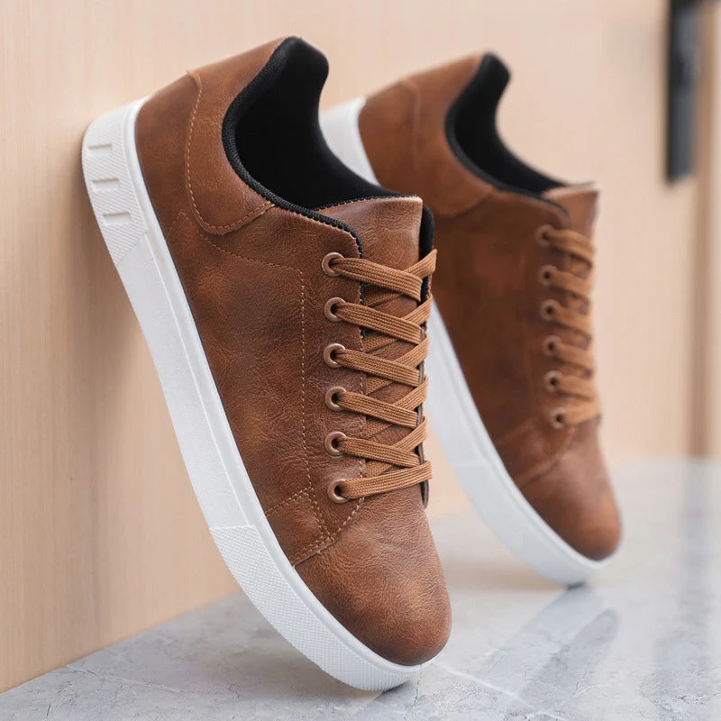 Johannes™ | Leren herensneakers